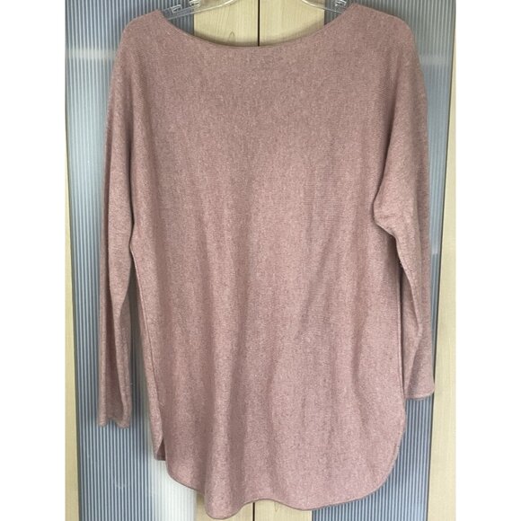 Charter Club Luxury Cashmere Sweater Soft Boat Neck Dolman Sleeve Size L Top - Picture 3 of 4